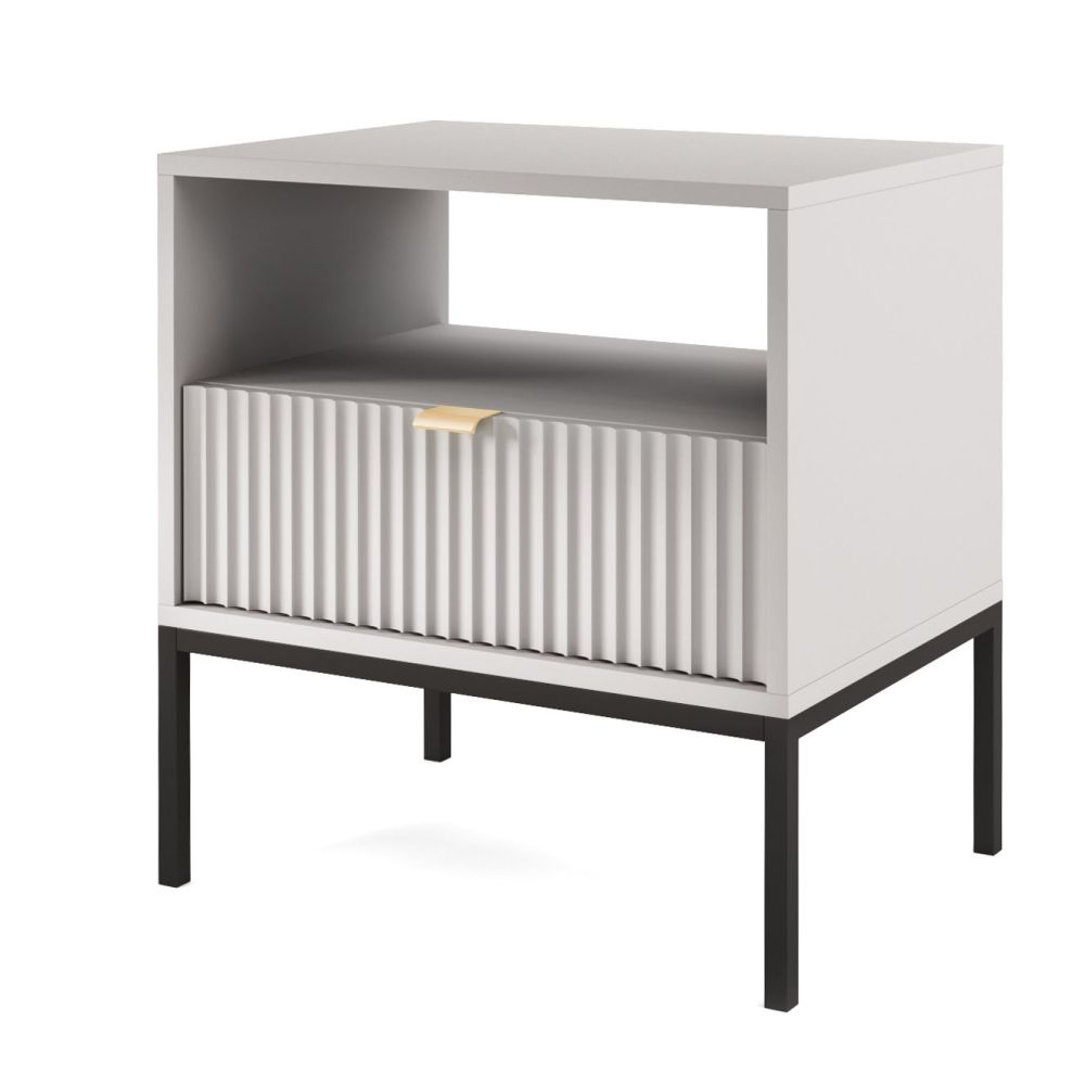 Nova S-54 naktinis staliukas, pilkas