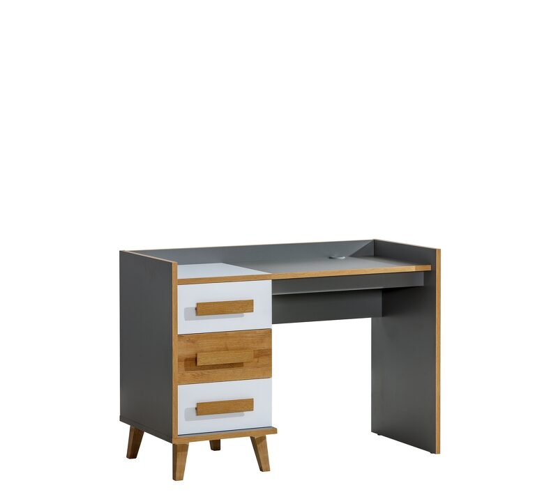 Sistema „WERSO“ W8 (3S stalas) – briliantinė balta/Riviera