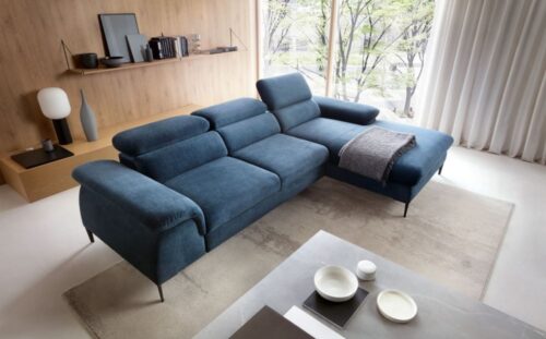 Blues M Gr1 išskleidžiama kampinė sofa