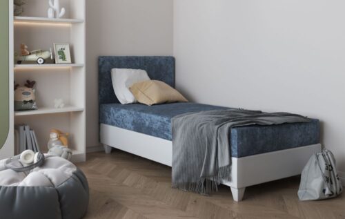 Lova su daiktadėže ir minkštu čiužiniu LAGOS I 90×200 cm