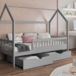 GAJA jaunimo namelio lova 90x190 cm