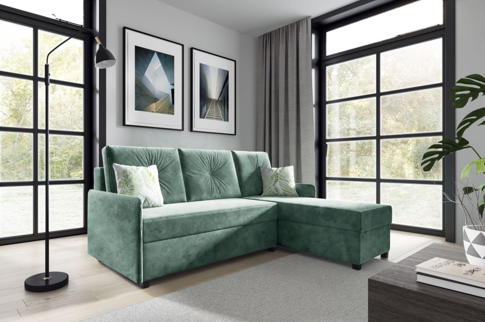 104 Viena išskleidžiama kampinė sofa — изображение 5