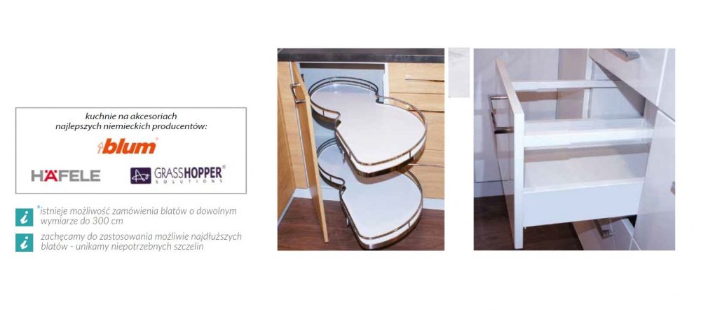 45 cm apatinė spintelė su „Creativa CRE 3D“ stalčiumi — изображение 7