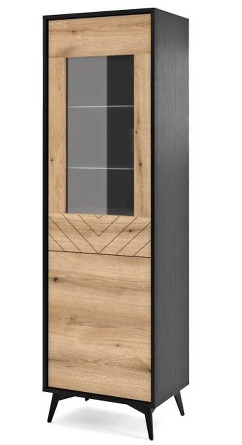 W54 deimantinė vitrina – „Evoke Oak“