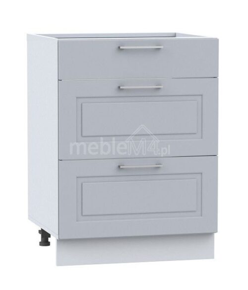 Apatinė spintelė 60 cm su stalčiais Natalia D60 S/3