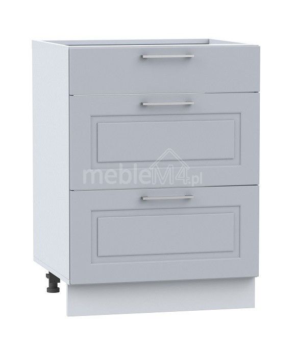 Apatinė spintelė 60 cm su stalčiais Natalia D60 S/3