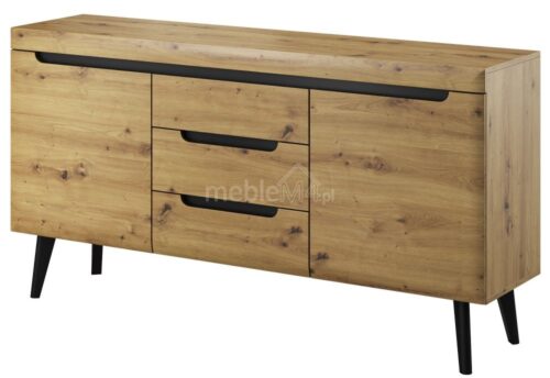 Nordi NKSZ160 komoda – ąžuolo spalvos