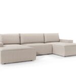 Sulankstoma kampinė sofa su pagalvėlėmis Fiord U1 Gr2