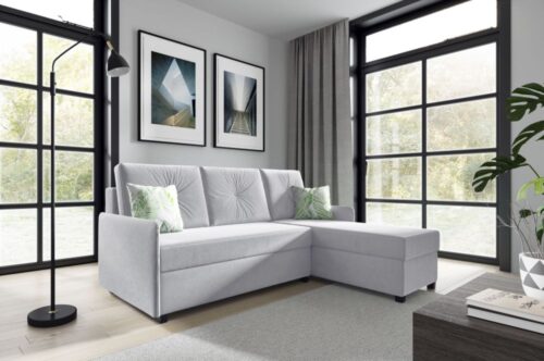 104 Viena išskleidžiama kampinė sofa