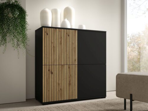 Lofto komoda su 4D Ross lentjuostėmis