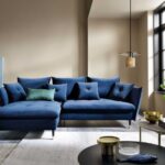 Sulankstoma kampinė sofa su pagalvėlėmis Glam Gr2