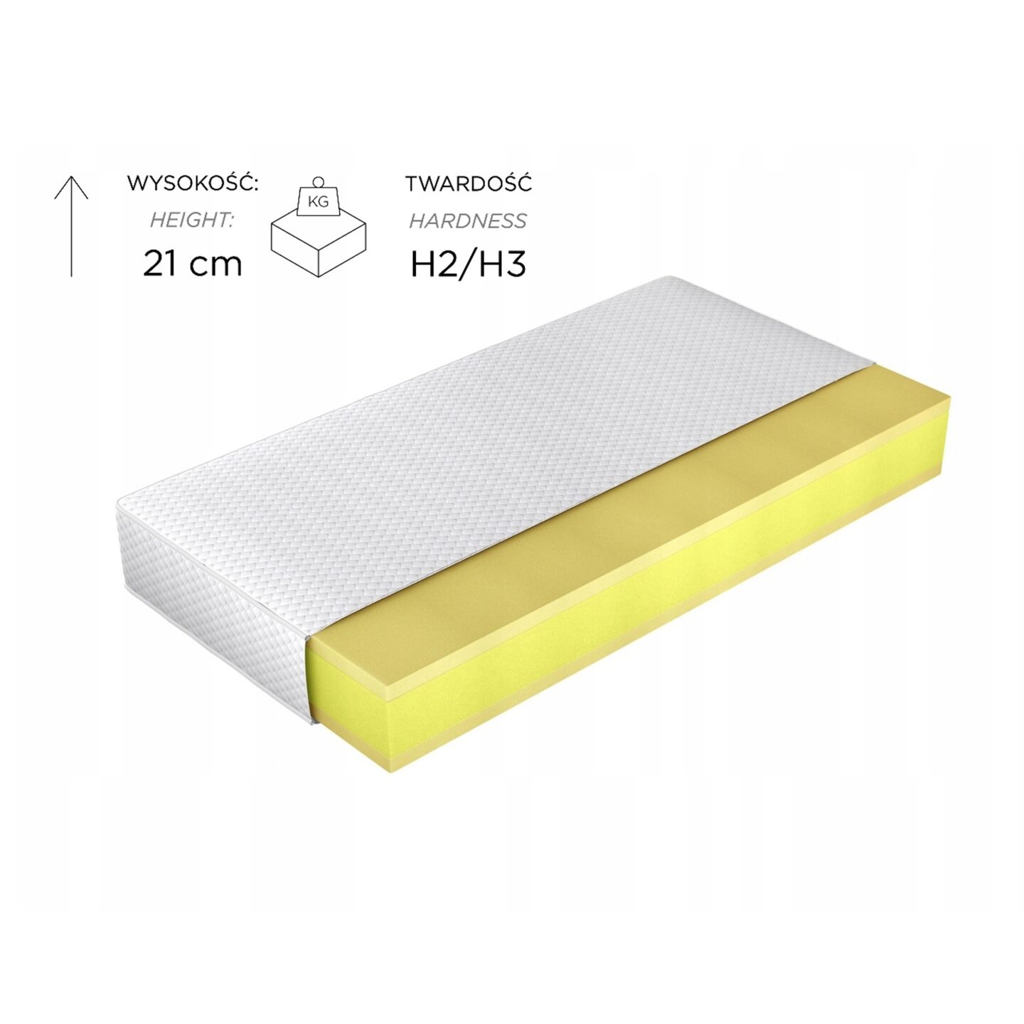 Patogus masažinis čiužinys 90x200 Gr1 - Paveikslėlis 3