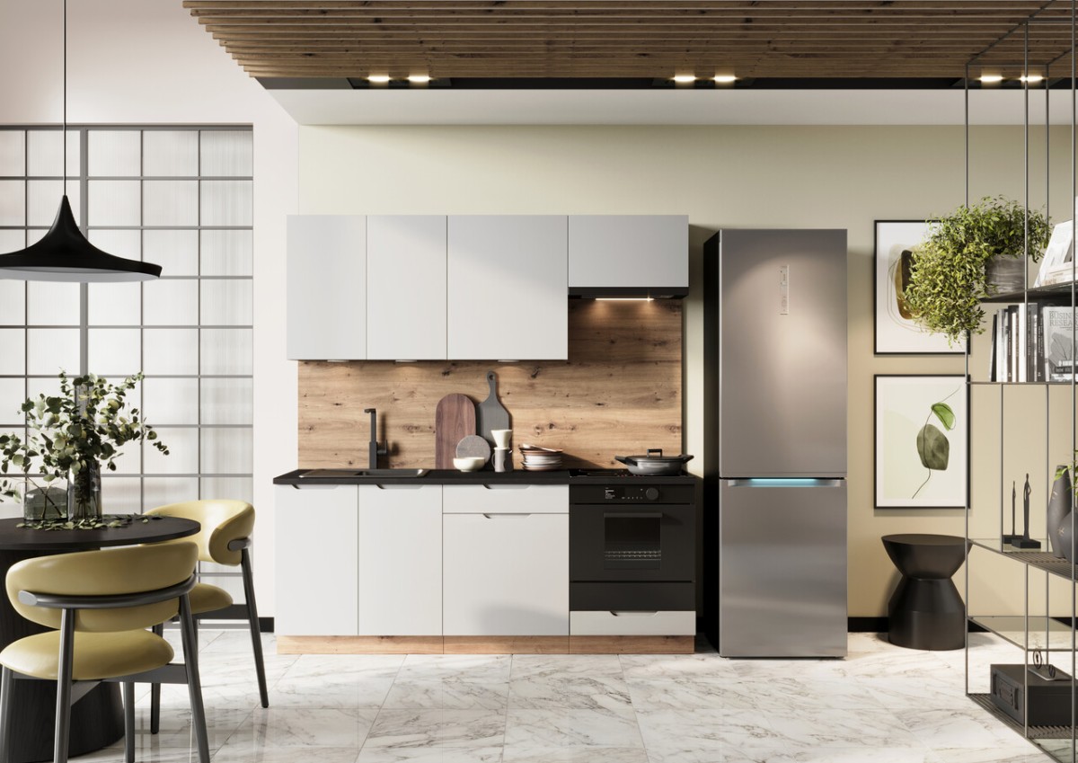 Virtuvės baldų komplektas 200 cm virtuvė Isabel