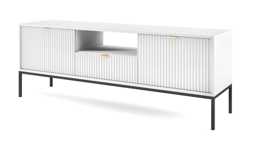 Nova TV spintelė su stalčiumi, RTV-154, balta