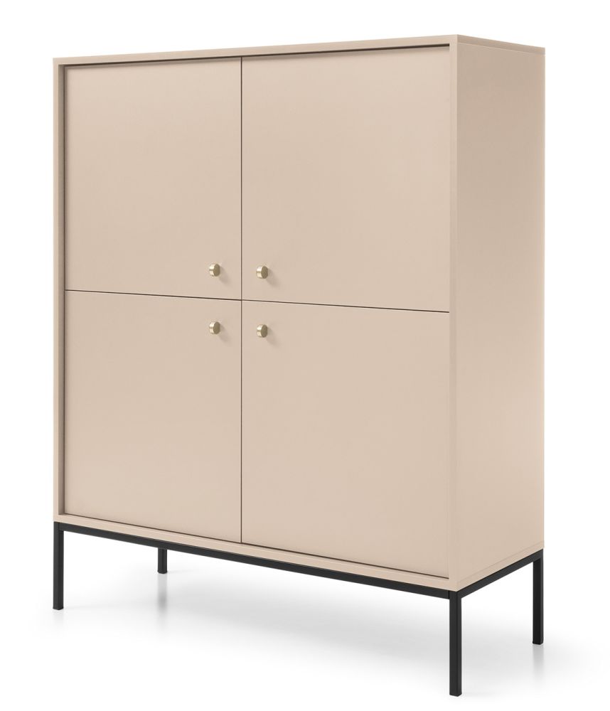 Smėlio spalvos Mono MK104 komoda