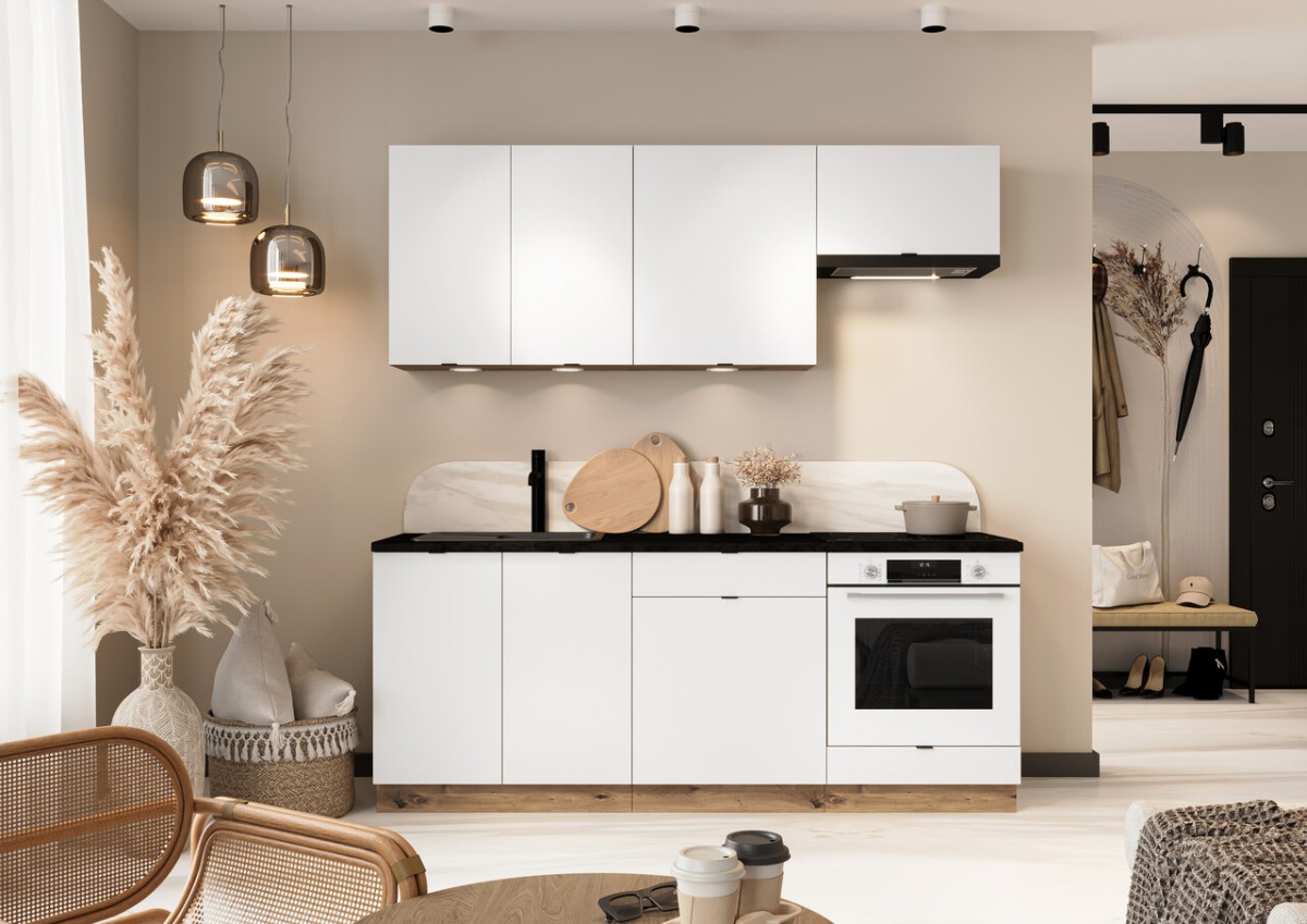 Virtuvės baldų komplektas 200 cm Gianna virtuvė