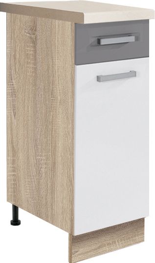 Apatinė spintelė su stalčiumi 30 cm Global GLO-1D