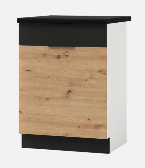 Apatinė spintelė su stalčiumi 60 cm Elena D 60S/1 P/L