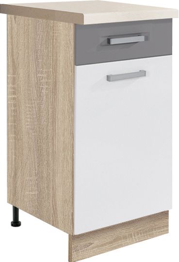 Apatinė spintelė su stalčiumi 40 cm Global GLO-2D