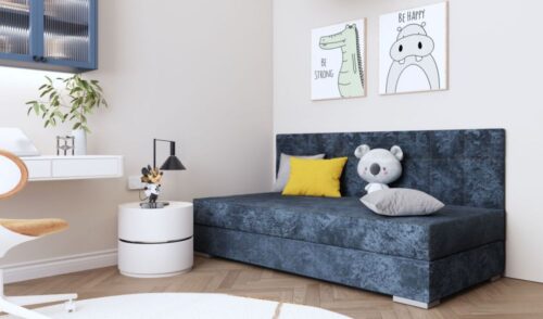 Lova su konteineriu ir minkštu čiužiniu SINTRA II 90×200 cm