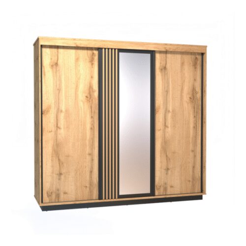 Sistema „LAMELO“ LA19 (drabužinė 2400) – juoda