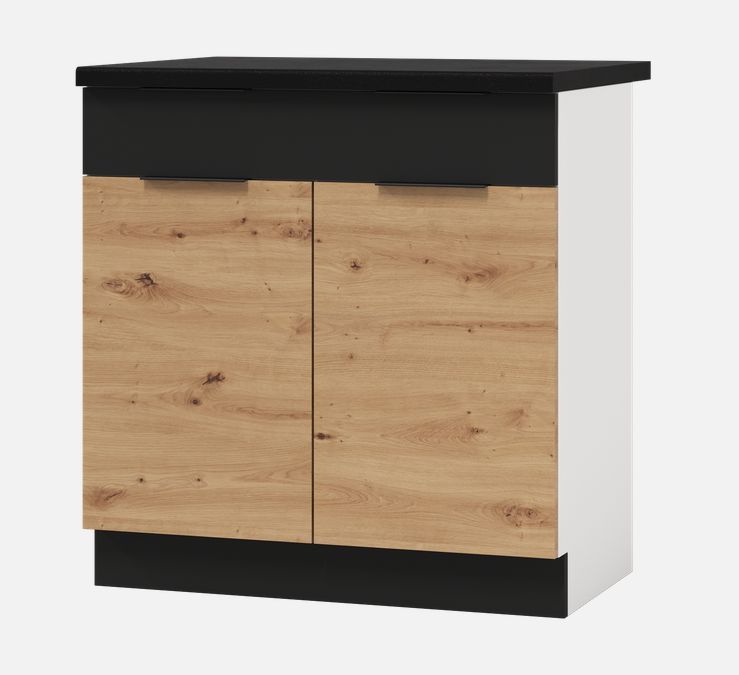 Apatinė spintelė su stalčiumi 80 cm Elena D 80S/1