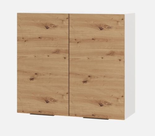 Viršutinė spintelė 80 cm su džiovykle Elena W 80SU ALU