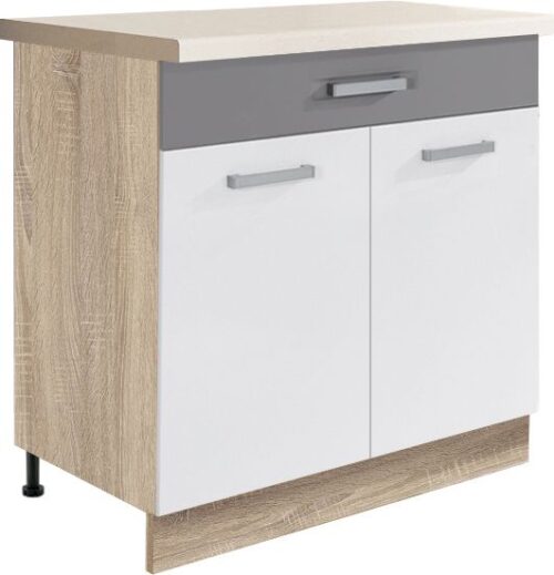 Apatinė spintelė su stalčiumi 80 cm Global GLO-6D