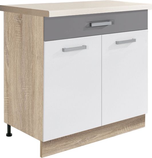 Apatinė spintelė su stalčiumi 80 cm Global GLO-6D