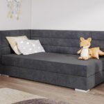 Lova su konteineriu ir minkštu čiužiniu FARO III 90x200 cm