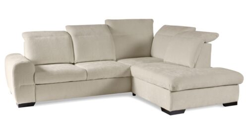 Fluenso kampinė sofa su galvos atramomis
