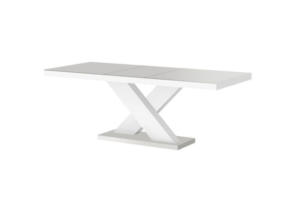 XENON MINI MAT kavos staliukas 120x60 šviesiai pilkas/baltas