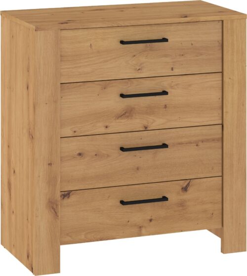 DELIS 05 baldų komoda svetainei, miegamajam, ąžuolo dirbiniai