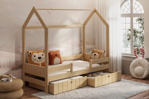 Łóżko młodzieżowe typu domek Naomi 90/200 cm