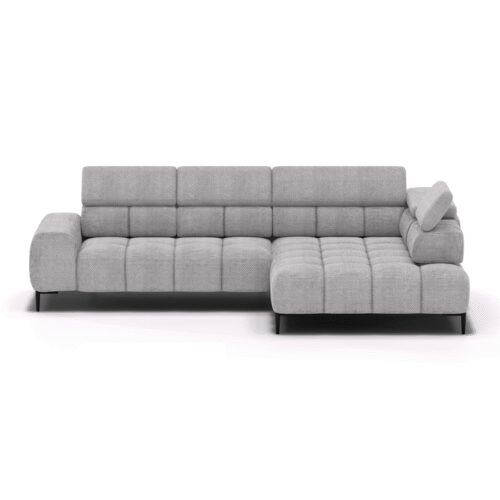 Elektrinė kampinė sofa Plaza L WERSAL reklaminiai audiniai Gr1