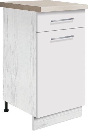 40 cm apatinė spintelė su „Creativa CRE 2D“ stalčiumi