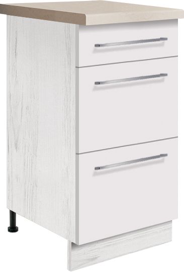 40 cm apatinė spintelė su stalčiais Creativa CRE 8D