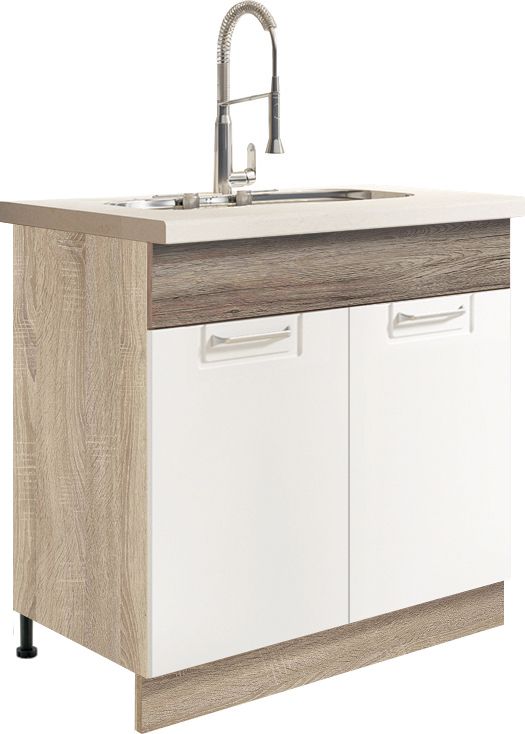 Apatinė spintelė 80 cm Econo ECO-12D kriauklė