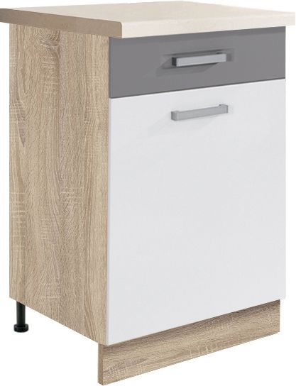 Apatinė spintelė su stalčiumi 50 cm Global GLO-4D