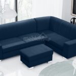 Mecenas išplečiama kampinė sofa + pufas Gr0