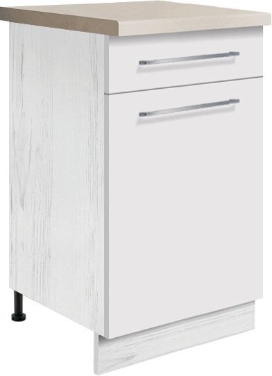 45 cm apatinė spintelė su „Creativa CRE 3D“ stalčiumi