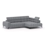„Plaza L“ kampinė sofa, pilkos spalvos, Gr1