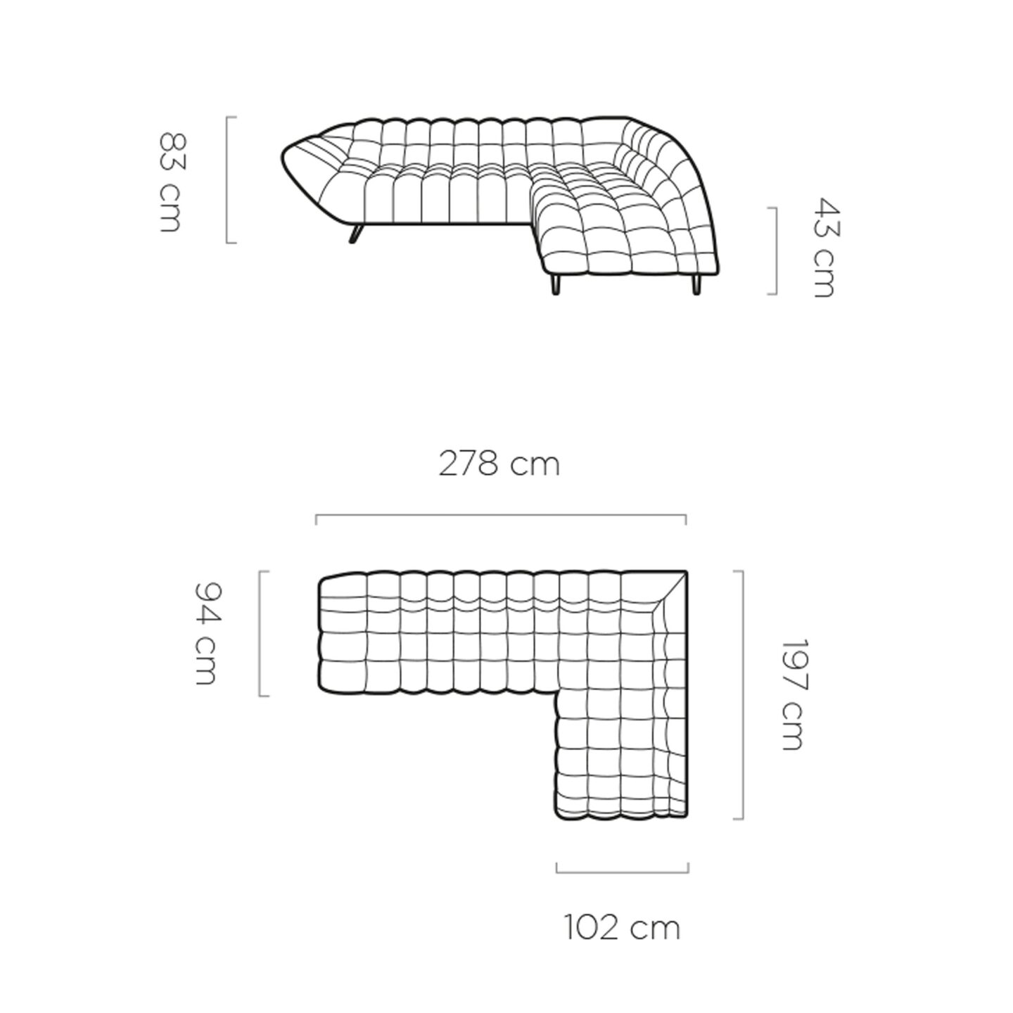 „Gappa Gr1“ elektrinė kampinė sofa — изображение 7