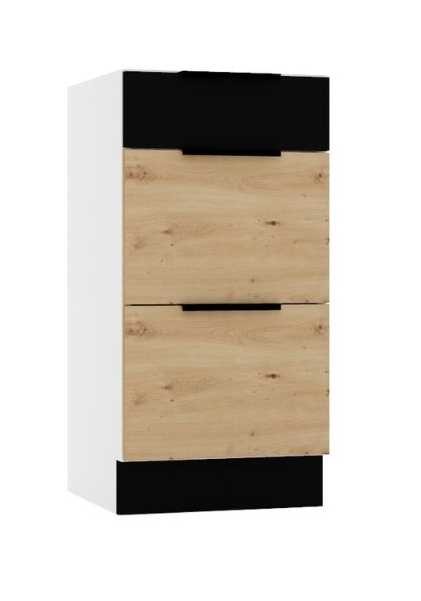 Apatinė spintelė su stalčiais 40 cm Elena D 40S/3