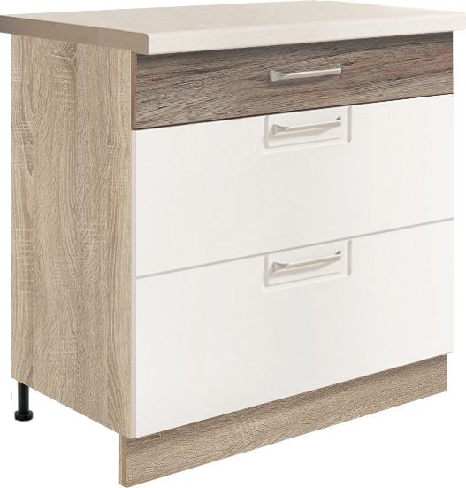 80 cm apatinė spintelė su stalčiais Econo ECO-22D