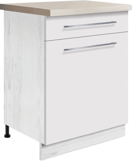 60 cm apatinė spintelė su stalčiumi Creativa CRE 5D