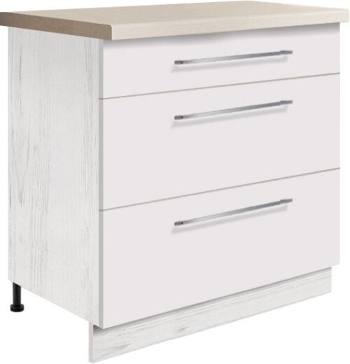 80 cm apatinė spintelė su stalčiais Creativa CRE 22D