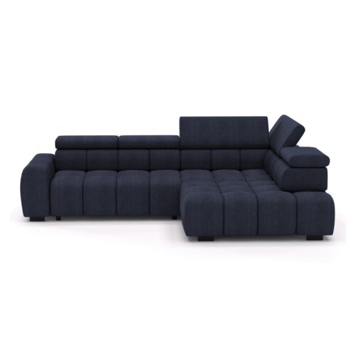 Elektrinė kampinė sofa Bull L tamsiai mėlyna Gr1