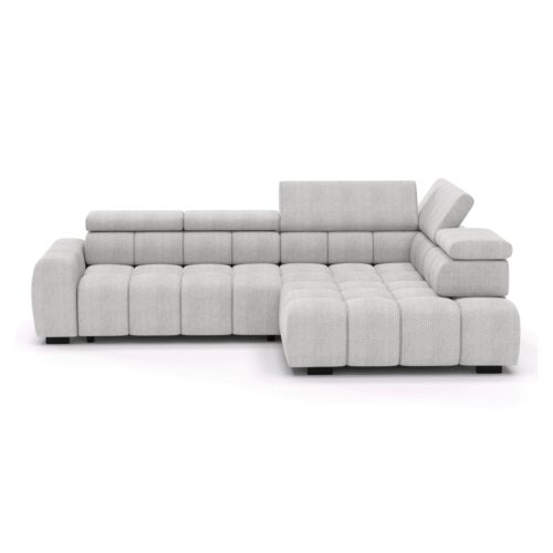 BULL L kampinė sofa, pilkos spalvos, Eden 17 Gr1