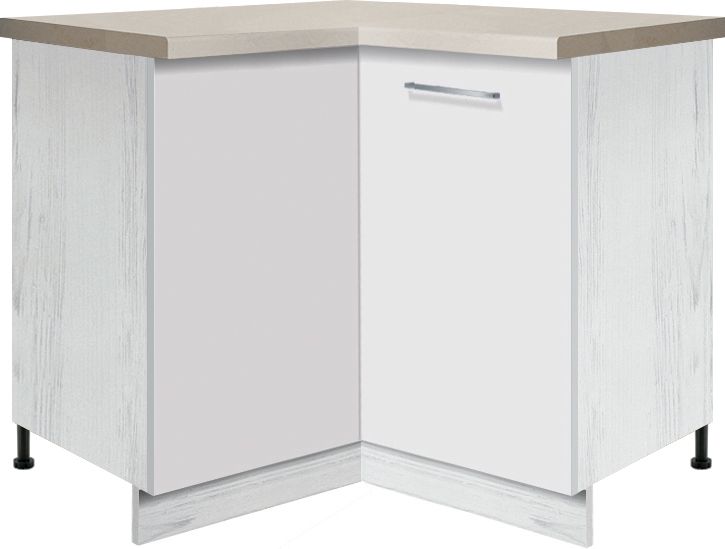 Apatinė kampinė spintelė 90/90 cm Creativa CRE 16D